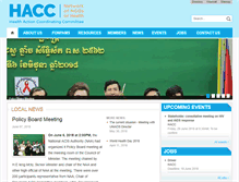 Tablet Screenshot of hacccambodia.org